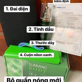 COMBO QUẤN NÓNG SLIMMING BODY FULL BỘ