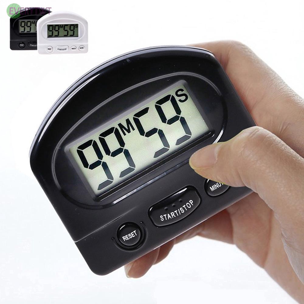 White/BlackDigital Count Up Down Kitchen Cooking Timer Magnetic Electronic Alarm