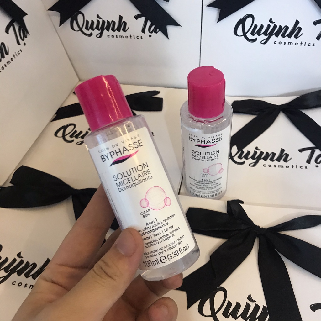 Nước Tẩy Trang Byphasse 💥Freeship💥 Tẩy trang không cồn dùng cho da mụn,da dầu,da khô,hiệu quả SP33 | BigBuy360 - bigbuy360.vn