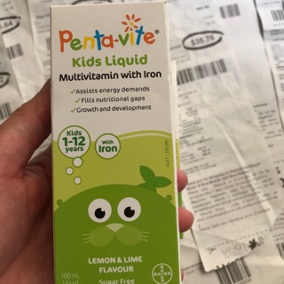 Vitamin và sắt pentavite 100ml