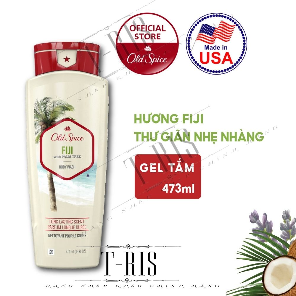 [NK Mỹ][473ml-USA] Sữa tắm Old Spice 473ml - Nhập khẩu chính hãng Mỹ - T-RIS Shop