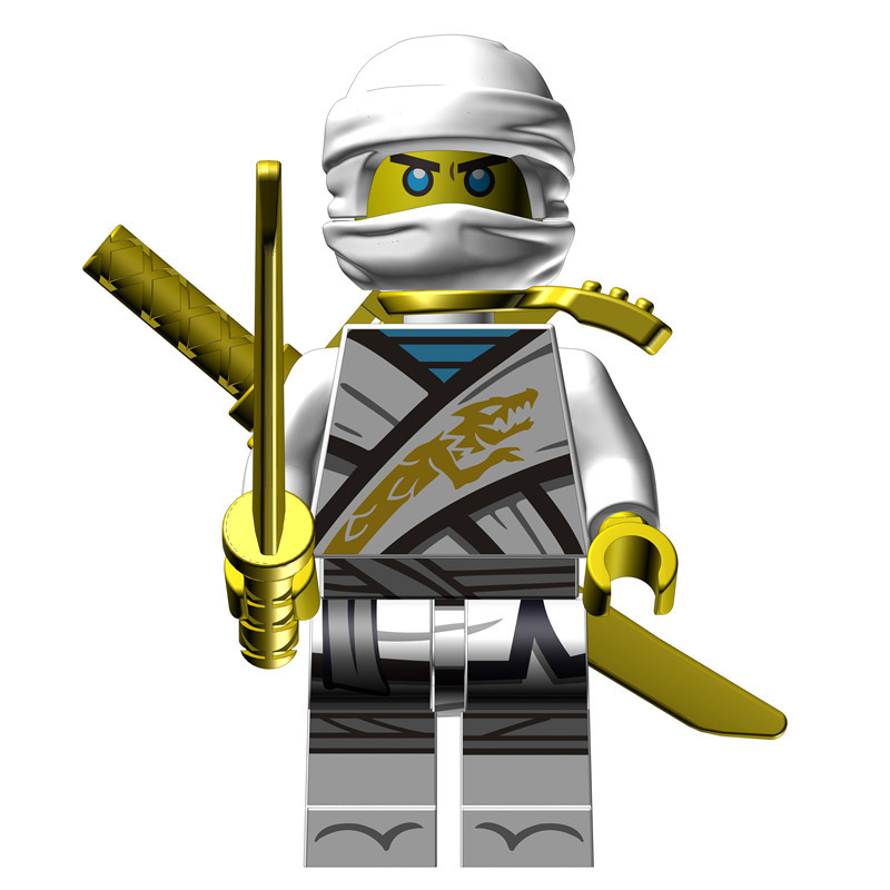 Tương thích với dòng Lego Ninja minifigure đồ chơi giáo dục trẻ em quà tặng sinh nhật