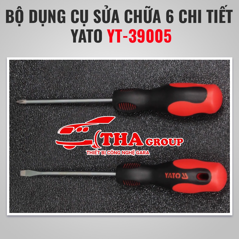 Bộ dụng cụ sửa chữa 6 chi tiết Yato YT-39005