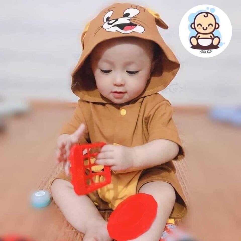 [QUÀ TẶNG] Bộ body trẻ em, Bộ body hình thú dễ thương cho bé 4-13kg - B065