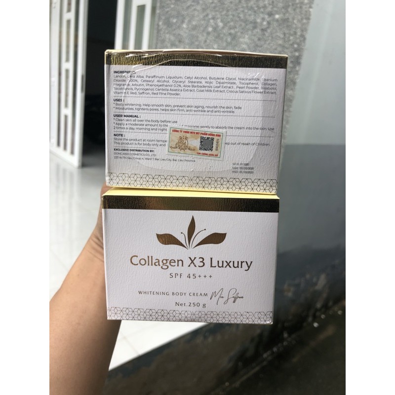 Body Collagen x3 Luxury chính hãng