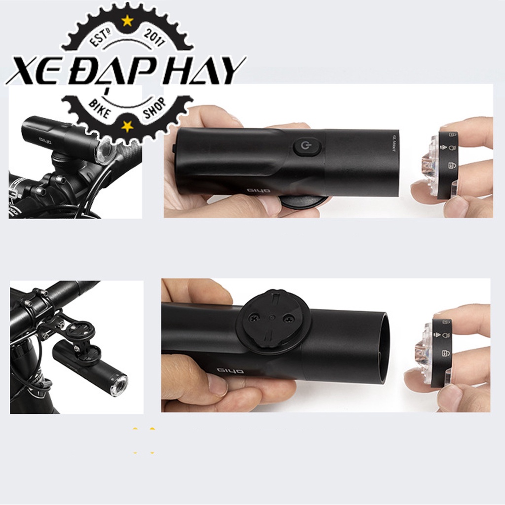 Đèn Pha GIYO GL-M1500T/ GL-M1200T/GL- M800T/GL- M400T |Sạc USB TYPE-C