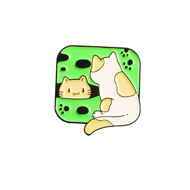 Trâm Cài Áo Hình Mèo Dễ Thương