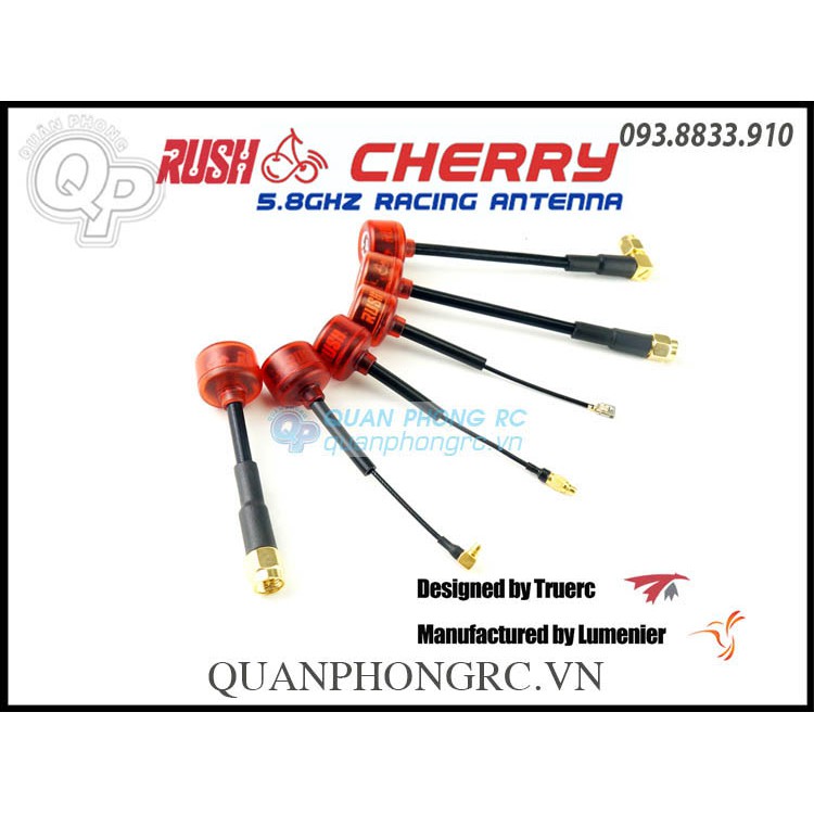 Anten máy bay 4 cánh sóng 5.8GH Rush Cherry