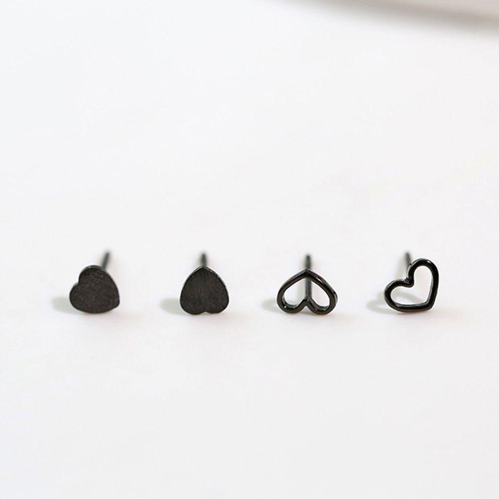 Khuyên Tai Hình Học Ngôi Sao Màu Trơn Phong Cách Đường Phố Hàn Quốc Cho Nam Và Nữ MXGOODS