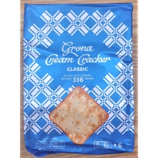 BÁNH QUY GRONA CREAM CRACKER CLASSIC 336G
