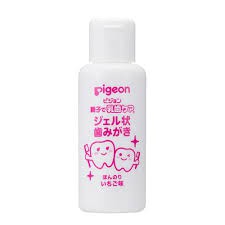 KEM ĐÁNH RĂNG CHO BÉ PIGEON  DẠNG GEL 40ML CHO BÉ TỪ 6 THÁNG  - HÀNG NHẬT NỘI ĐỊA