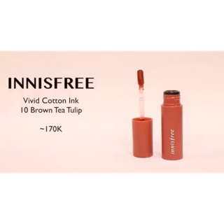 [Hàng AUTH-Check mã vạch] Son Kem Lì INNISFREE Vivid Cotton Ink Sale