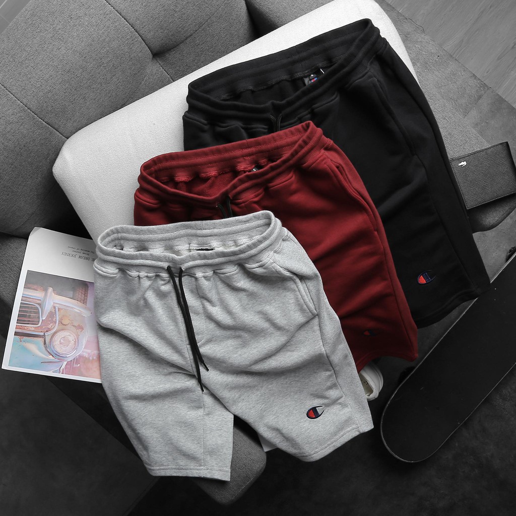 quần short thể thao nam- quần thun nam [hình thật] LD445