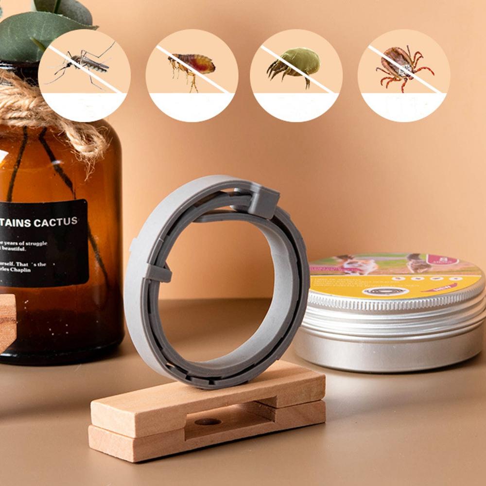 YIYU Vòng Cổ Chống Bọ Chét Chống Nước Dễ Thương Có Thể Điều Chỉnh Cho Cún Cưng 1