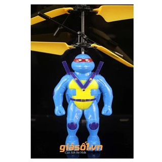 Máy bay cảm ứng Ninja Rùa có remote