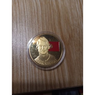 Đồng xu mạ vàng Ronaldo