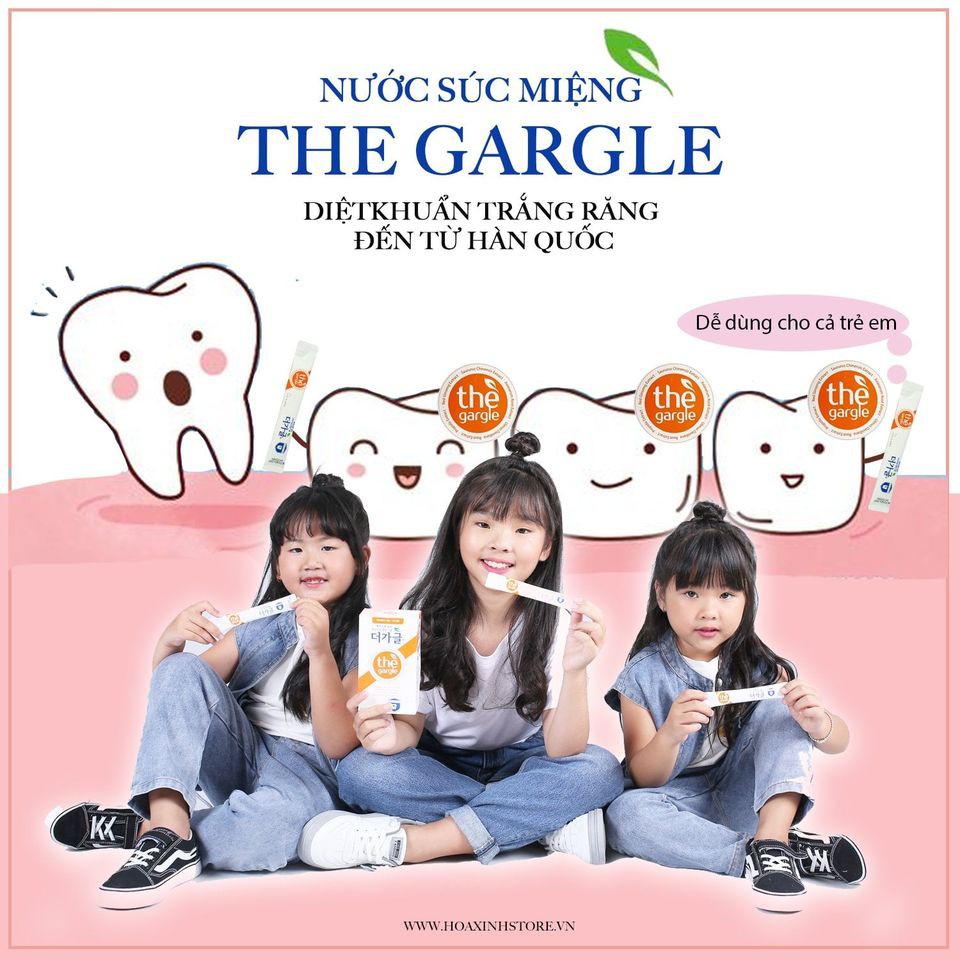 Nước Súc Miệng Nhân Sâm Thơm Miệng Và Loại Bỏ Mảng Bám MONSFIT Dòng The Gargle (Dạng stick)