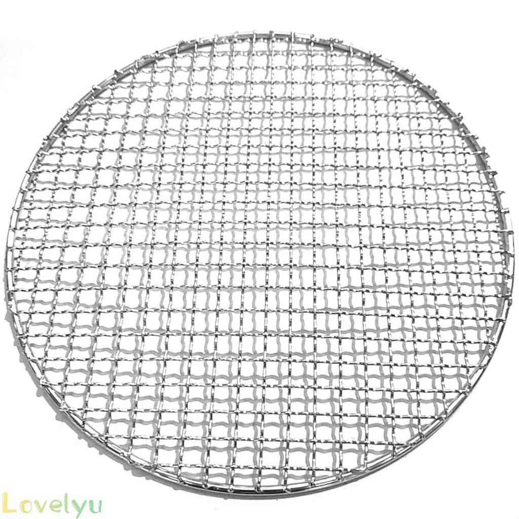 Đĩa Tròn Nướng Thịt Bbq Bằng Thép Không Gỉ
