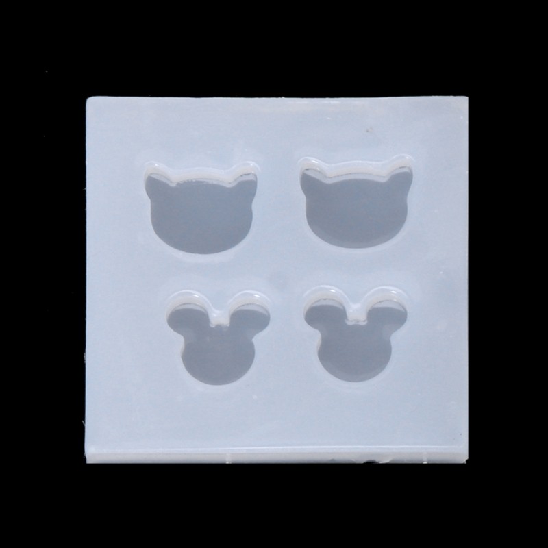 Khuôn silicon làm trang sức thủ công đa năng tiện dụng hình bầu dục hình vuông