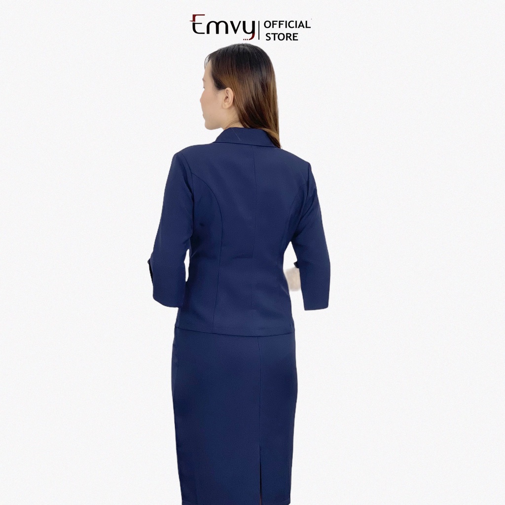 [Mã LT20 giảm 20K đơn 150K] Set vest nữ công sở Áo vest kèm chân váy Emvy S9 | WebRaoVat - webraovat.net.vn