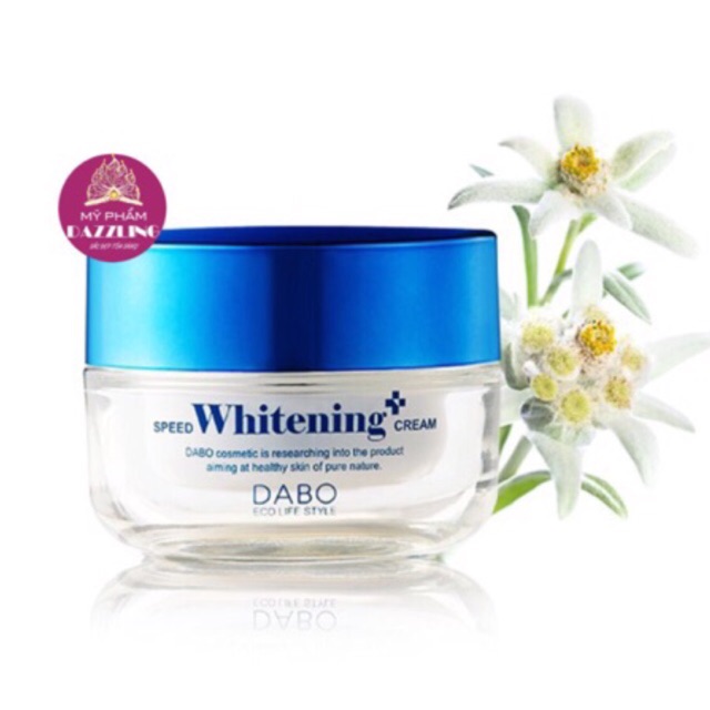Kem Dưỡng Trắng Da, Nâng Tone Da Dabo Speed Whitening Cream Gói 1ml