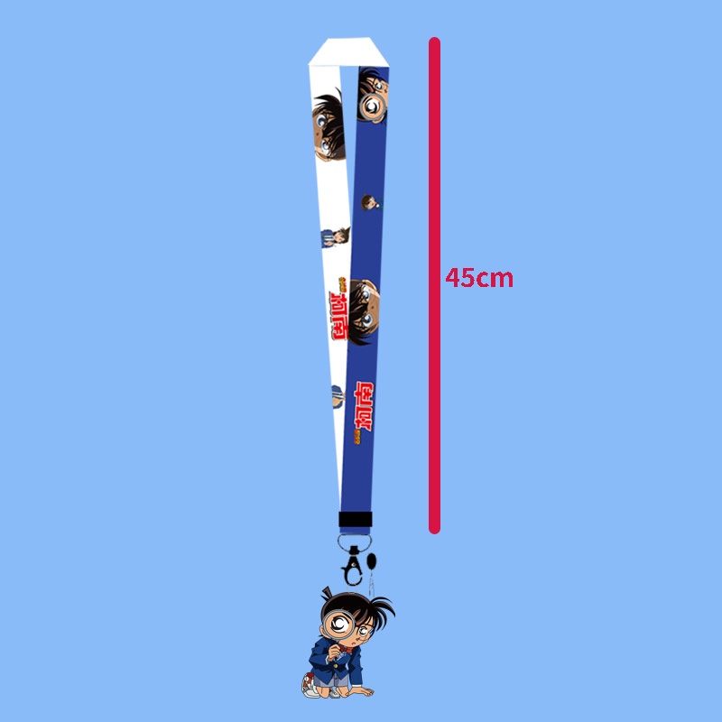 Dây Đeo Thẻ In Hình Thám Tử Conan Nhật Bản Lanyard