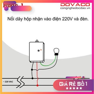 Công tắc điều khiển từ xa RC5H ( bao gồm điều khiển )