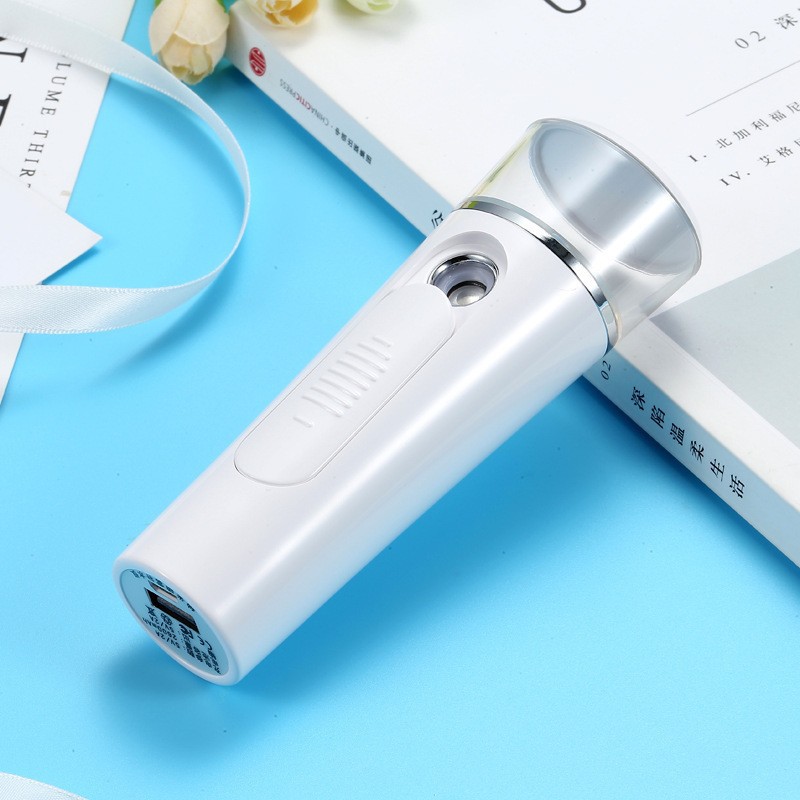 Máy phun sương nano cấp ẩm cho da sử dụng pin sạc usb dung tích 28 ml HA701