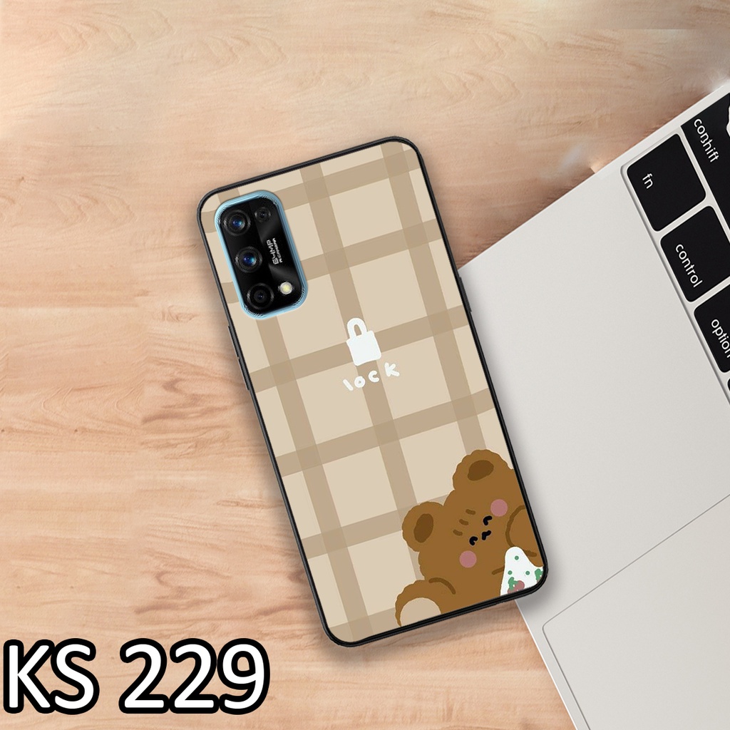 [FreeShip ExTra] Ốp lưng Realme 7/Realme 7i/Realme 7 Pro/Realme 8/Realme 8 Pro/Realme 9i in hình gấu dễ thương