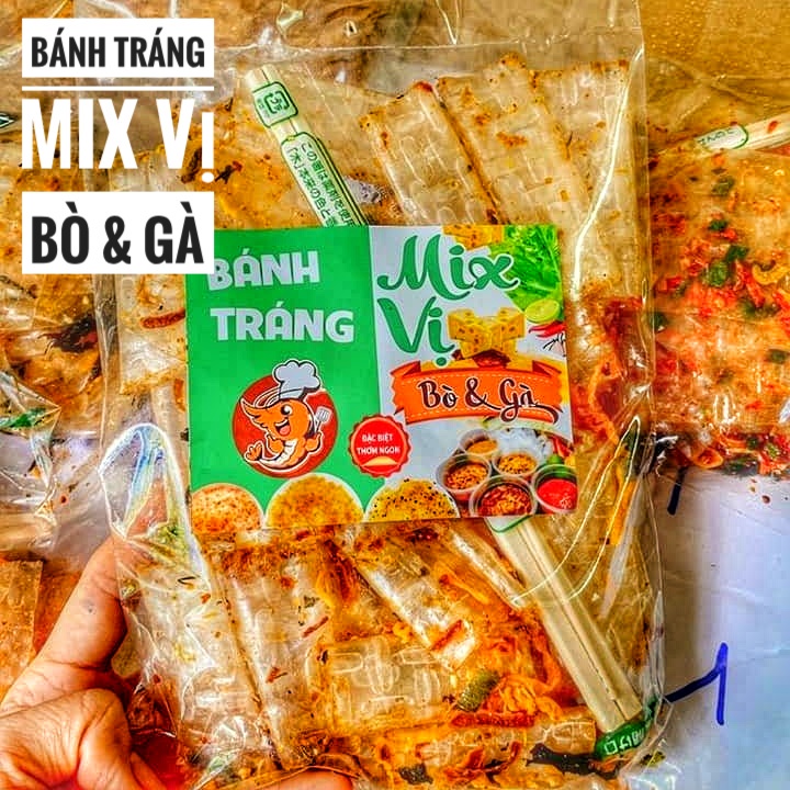 Bánh Tráng Mix Vị Bò &amp; Gà