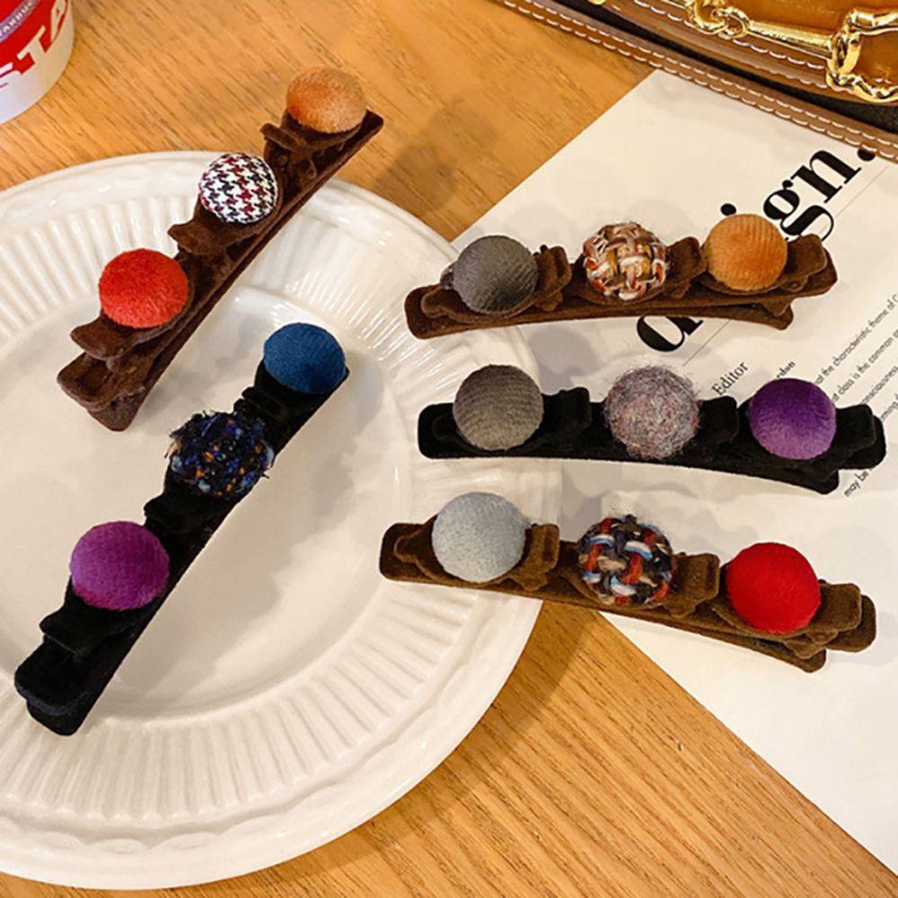 LAY Kẹp Tóc Bện Phong Cách Retro Pháp Cho Nữ