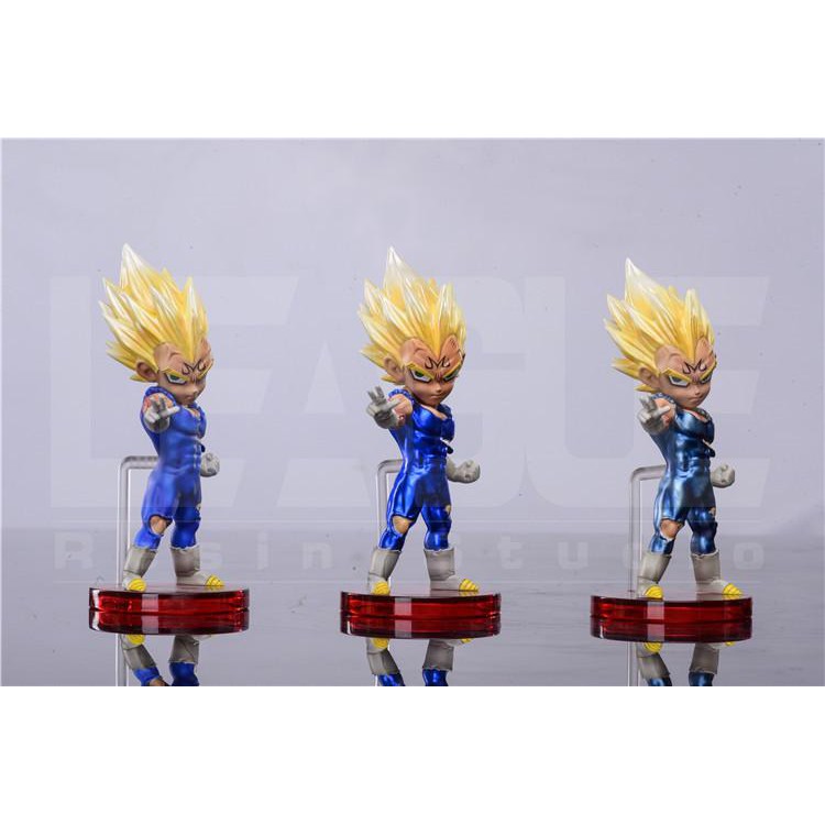 Mô hình Dragonball Resin chính hãng LEAGUE - Goku ssj2 & Vegeta majin WCF