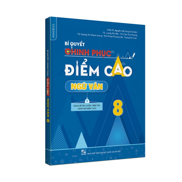 Sách - Combo Bí quyết chinh phục điểm cao Toán Văn Anh lớp 8 tập 1