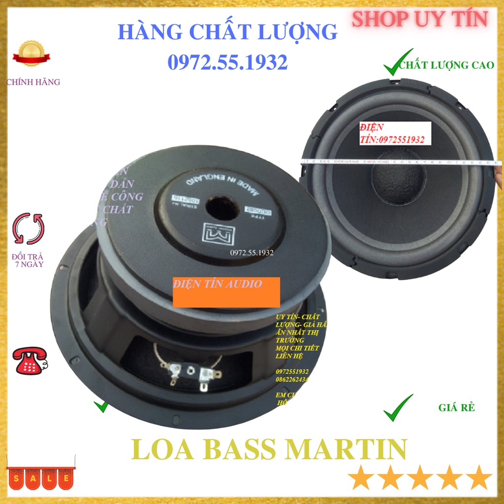 Loa bass 25 martin từ 160 nhập khẩu hàng cao cấp giá 1 chiếc