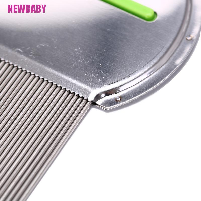 Lược Chải Tóc Bằng Thép Không Gỉ Loại Bỏ Răng Miệng