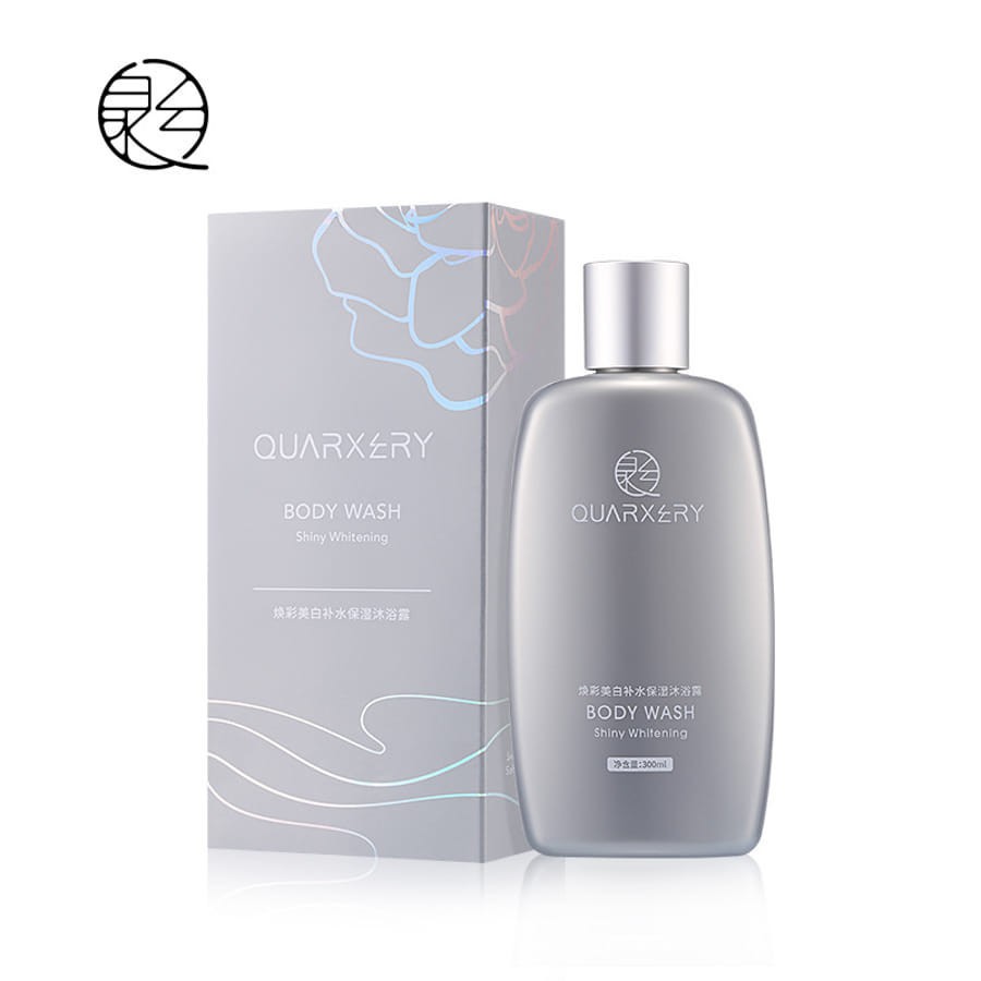 Sữa Tắm Trắng Da, Dưỡng Ẩm, Hương Nước Hoa Chiết Xuất Bùn Khoáng Niacinamide QUARXERY 300ml
