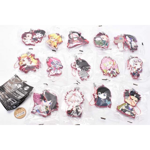 Móc Khóa Cao Su Thanh Gươm Diệt Quỷ Vol 10 Chính Hãng BANDAI