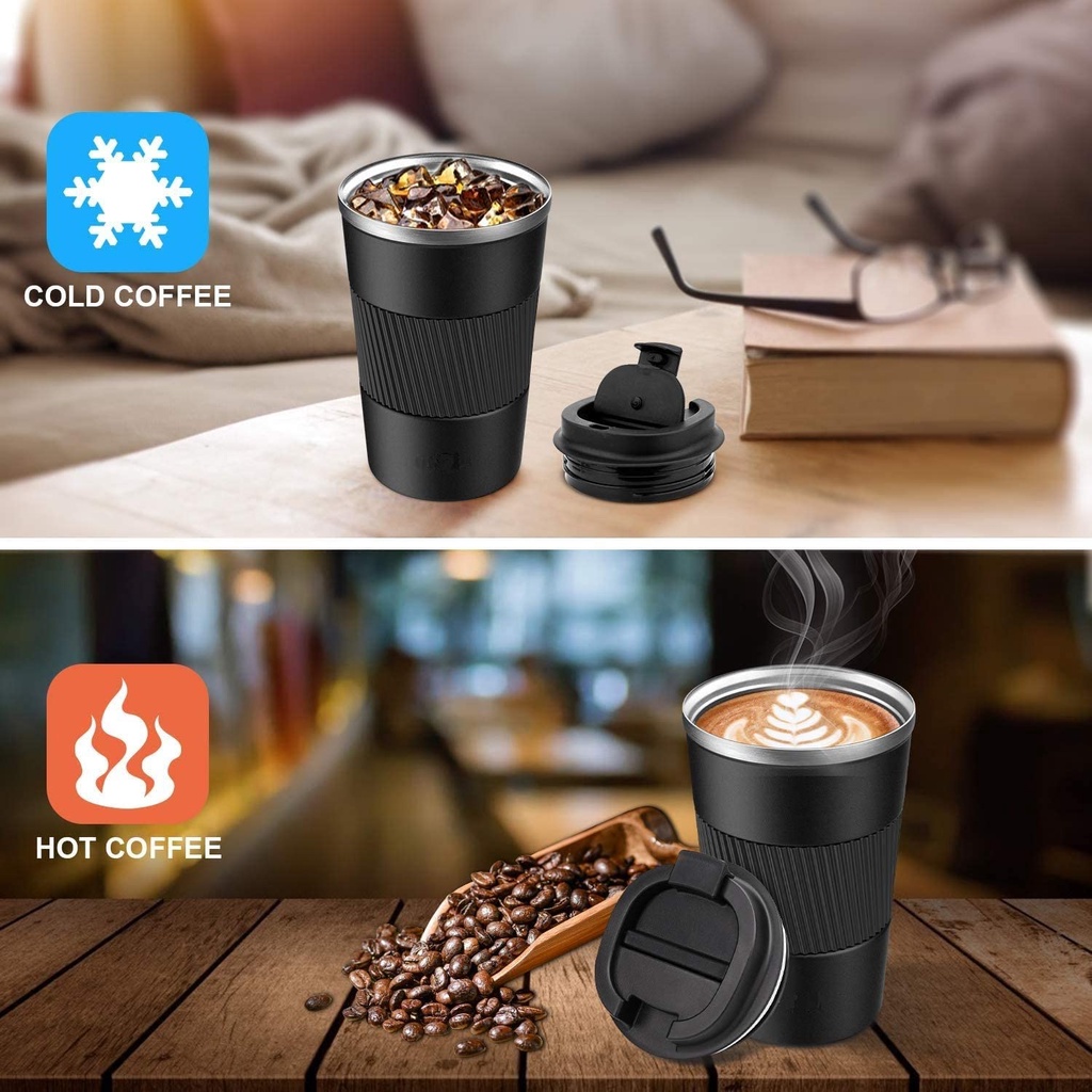 Bình giữ nhiệt Bình nước giữ nhiệt bằng thép không gỉ 510ml đựng cà phê chất lượng cao bình nước giữ nhiệt