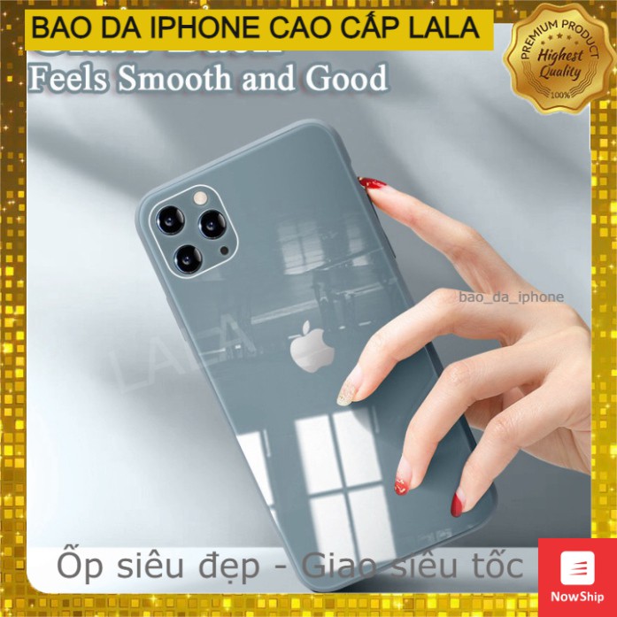 Ốp Chống Bẩn Iphone Có Tráng Gương Chống Sốc - Hàng Loại 1