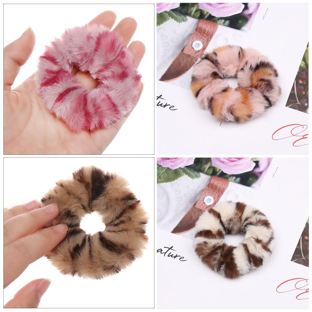 Dây Cột Tóc Phủ Lông Chồn Giả Thời Trang Xinh Xắn