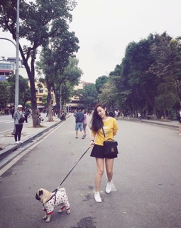 Chân váy dập ly Thái Lan