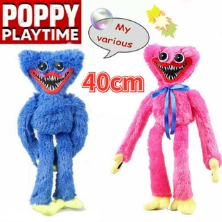 Búp bê nhồi bông hình nhân vật Huggy Wuggy Poppy Playtime 40cm thời trang 2022 dành cho trẻ em