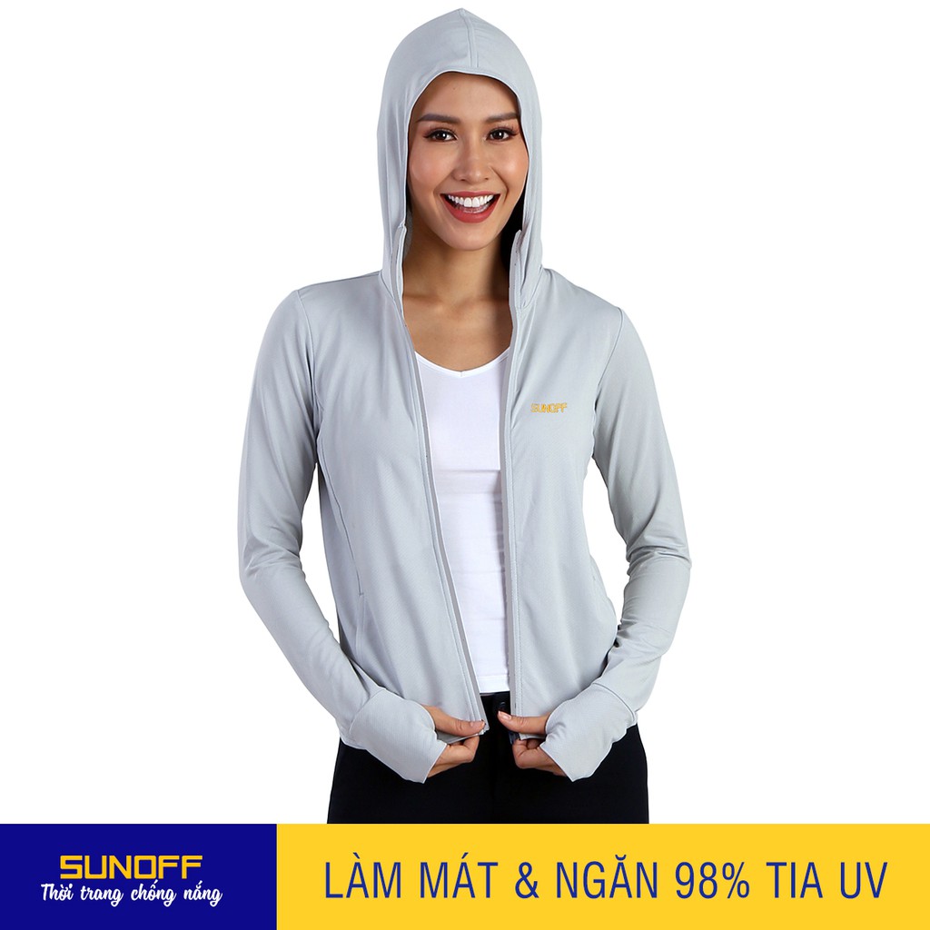 Áo Chống Nắng Nữ/Ngăn 98% Tia UV - Sunoff CoolSport | BigBuy360 - bigbuy360.vn