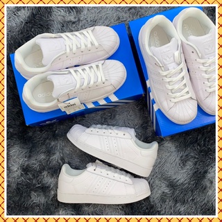 Giày thể thao adidas_ superstar_ trắng mũi sò bản SC cực đẹp full box - bill- giấy gói
