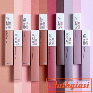 Son kem siêu lì Maybelline Super Stay Matte Ink Liquid Lipstick 05-80 5ml