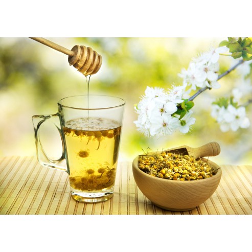 Trà hoa cúc La Mã Chamomile hữu cơ nguyên bông Frontier