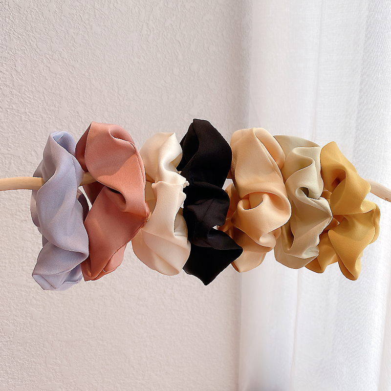 Dây Cột Tóc Kiểu Đáng Đơn Giản Phong Cách Hàn Quốc Xinh Xắn Cho Phái Nữ