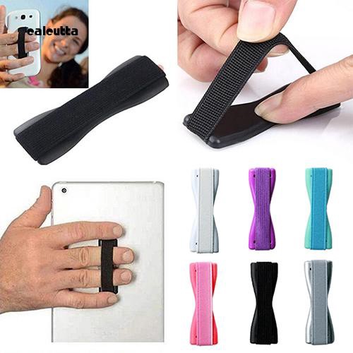 CAL_Universal Finger Phone Holder Plastic Sling Grip Anti Slip Stand for Tablet Cellphone