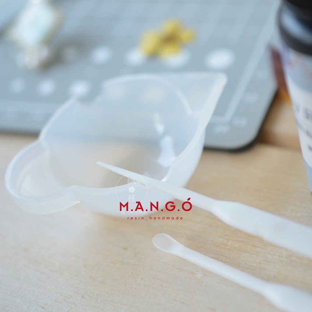 Que khuấy silicon-công cụ làm resin đơn giản