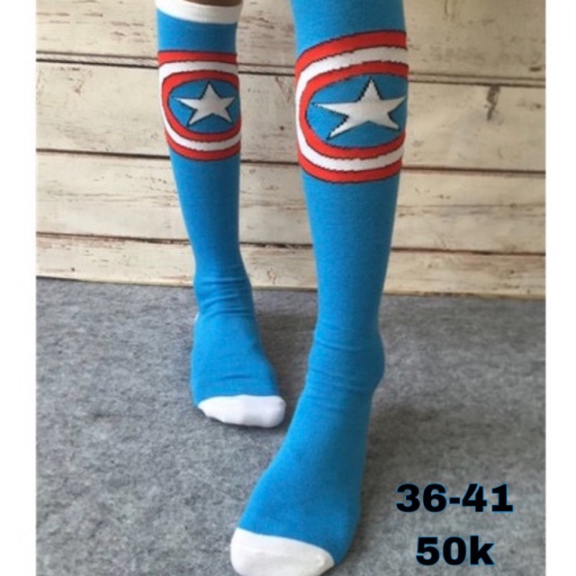 Vớ tất cao cổ in hình ngôi sao⭐️⭐️⭐️